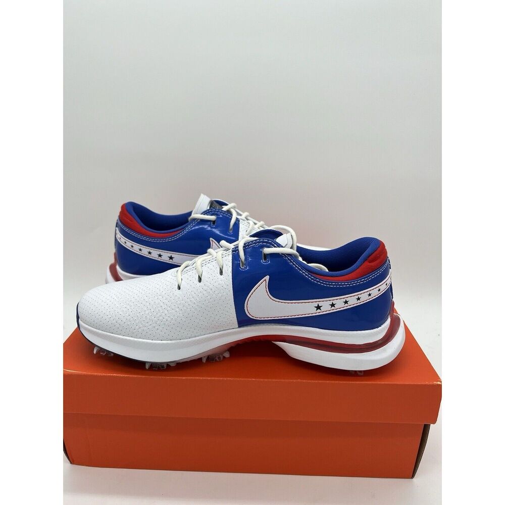 Men's 9.5-Nike Air Zoom Victory Tour 3 NRG 'USA' Golf Shoes (FB8132-100) - Picture 5 of 8